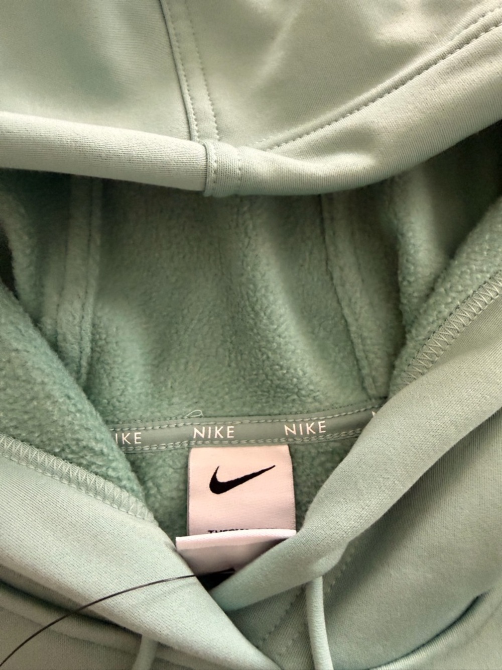 Nike Women's Hoodie Teal Blue Pullover - Picture 4 of 7